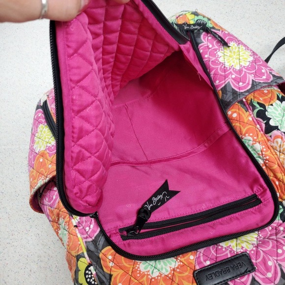 Vera Bradley Backpack floral paisley - Picture 12 of 12